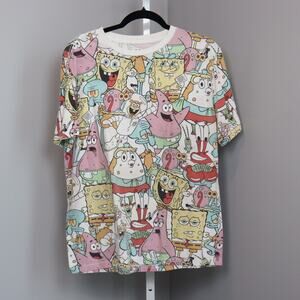 SpongeBob SquarePants AOP Tee – Nickelodeon 2022 –‎ Size L